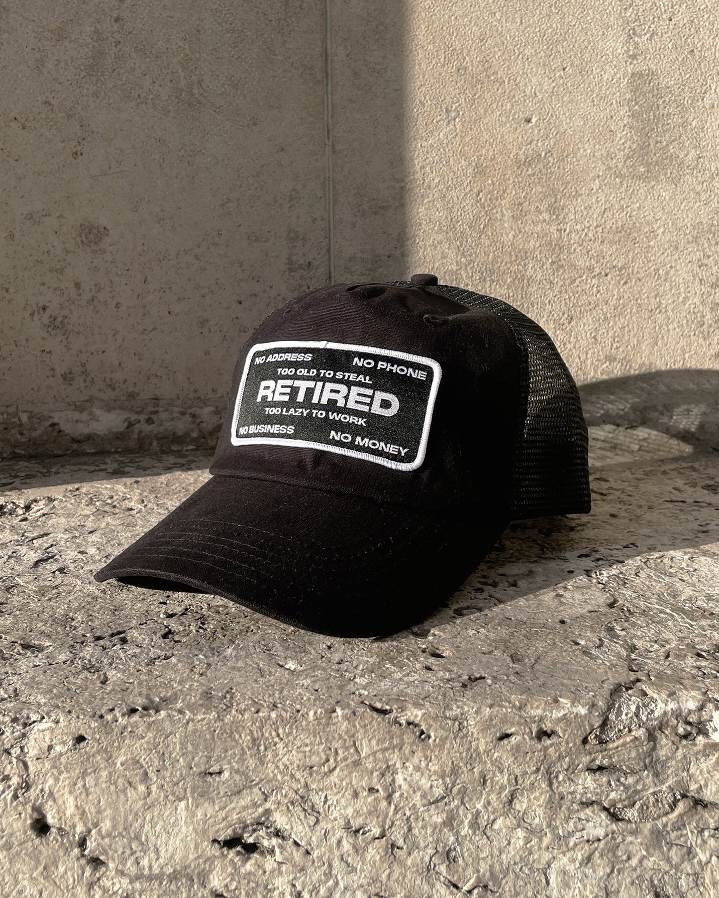 Retired Trucker Cap